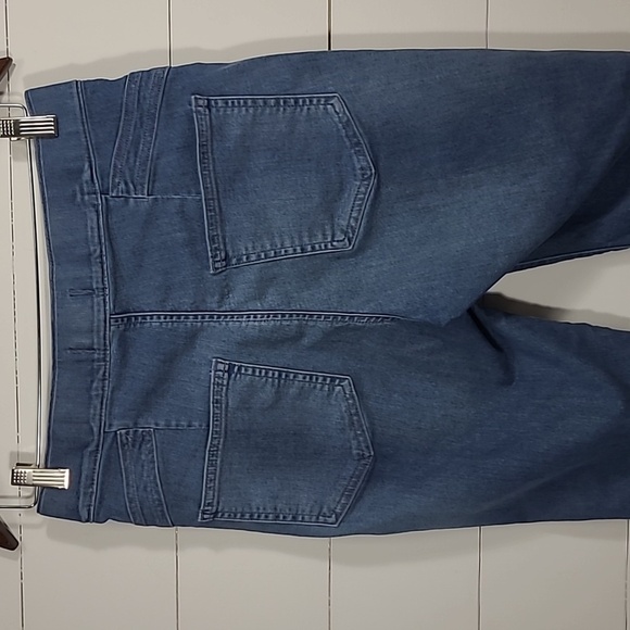 We The Free Jeans Women's sz 29 Pull On Skinny Leg Cropped High Rise Denim Jean - Picture 4 of 10